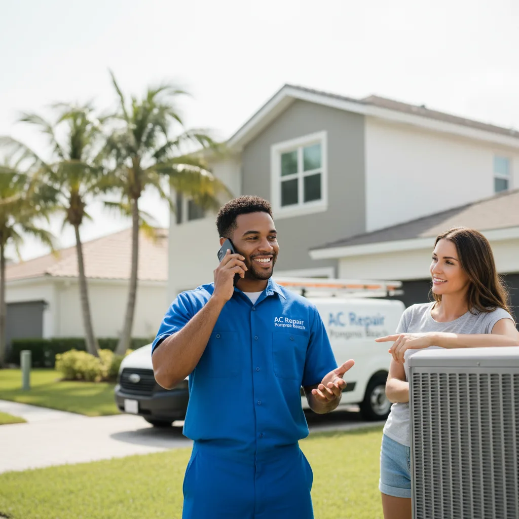 AC Repair Pompano Beach customer support in Montgomery Village